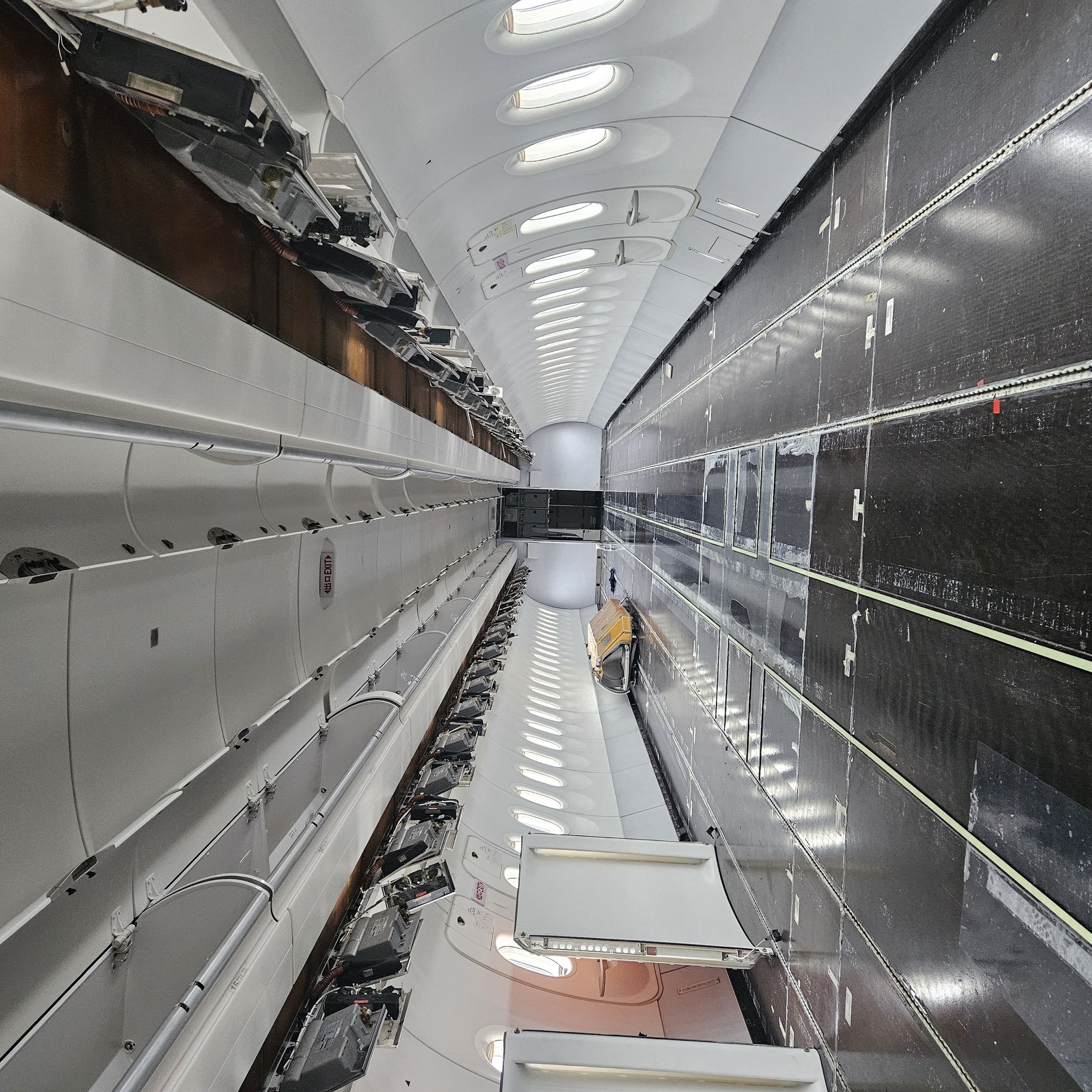inside Airbus A320 cabin