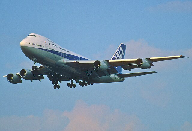 All Nippon Airways Boeing 747-281B.