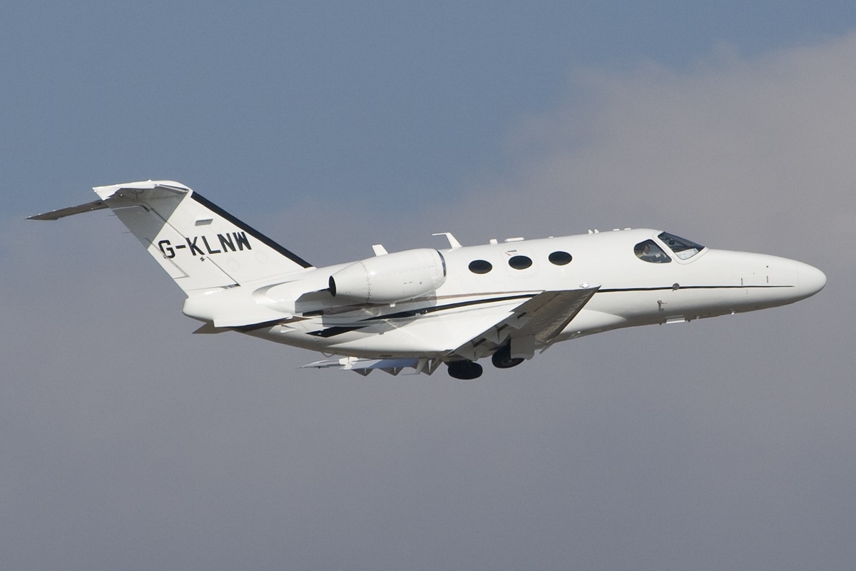 G-KLNW Cessna Citation Mustang.