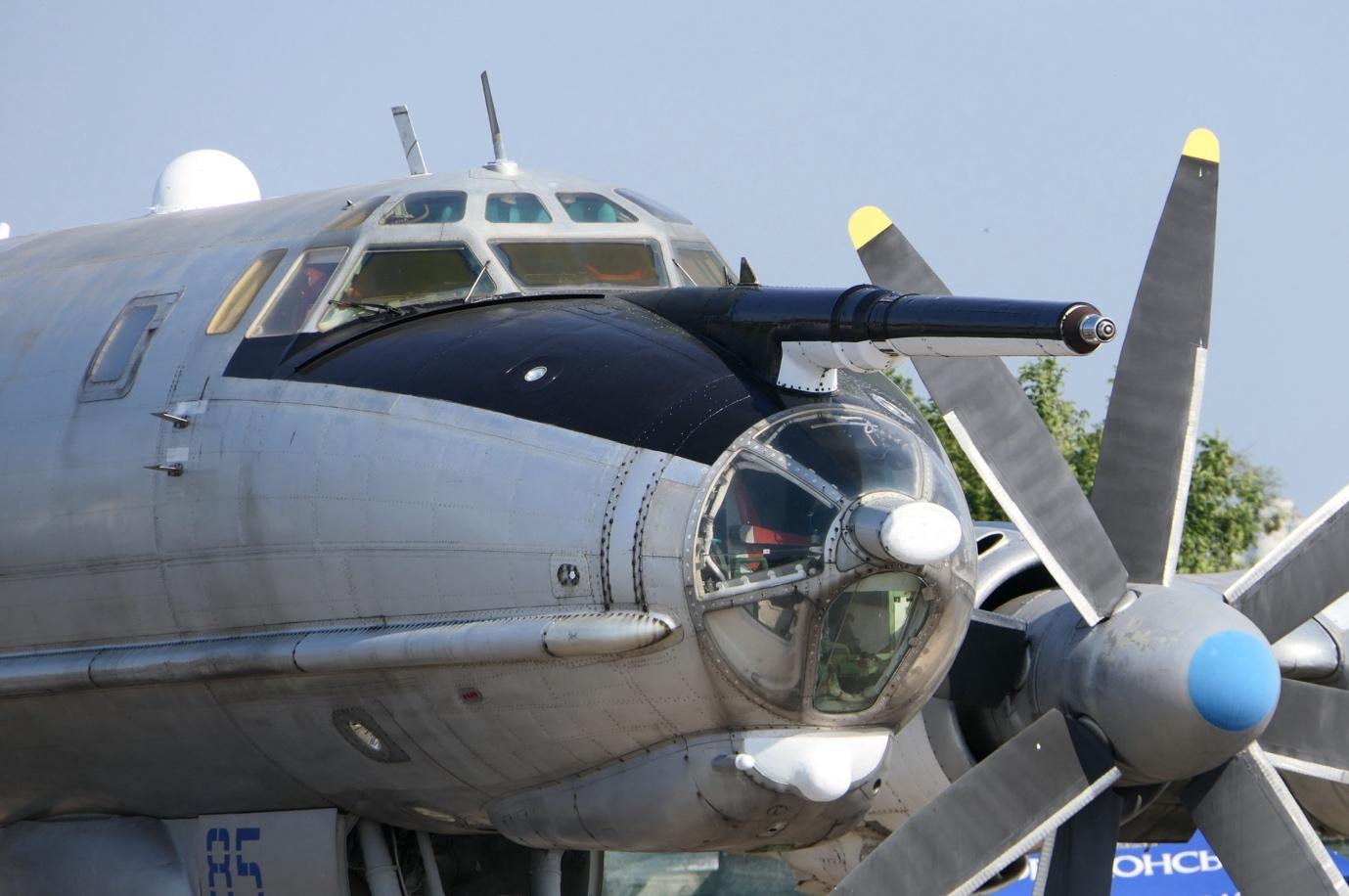 Tu-95’s nose