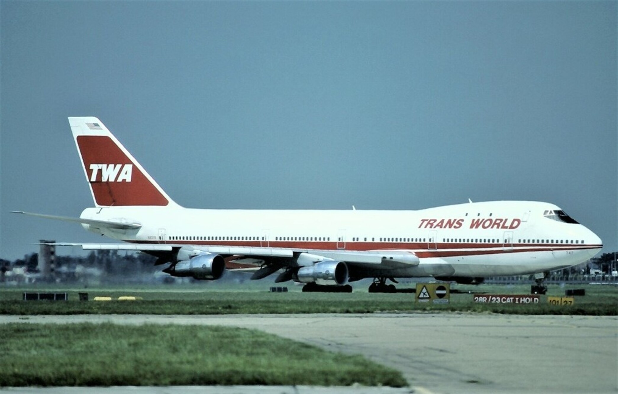 Trans World Airlines, Boeing 747-100