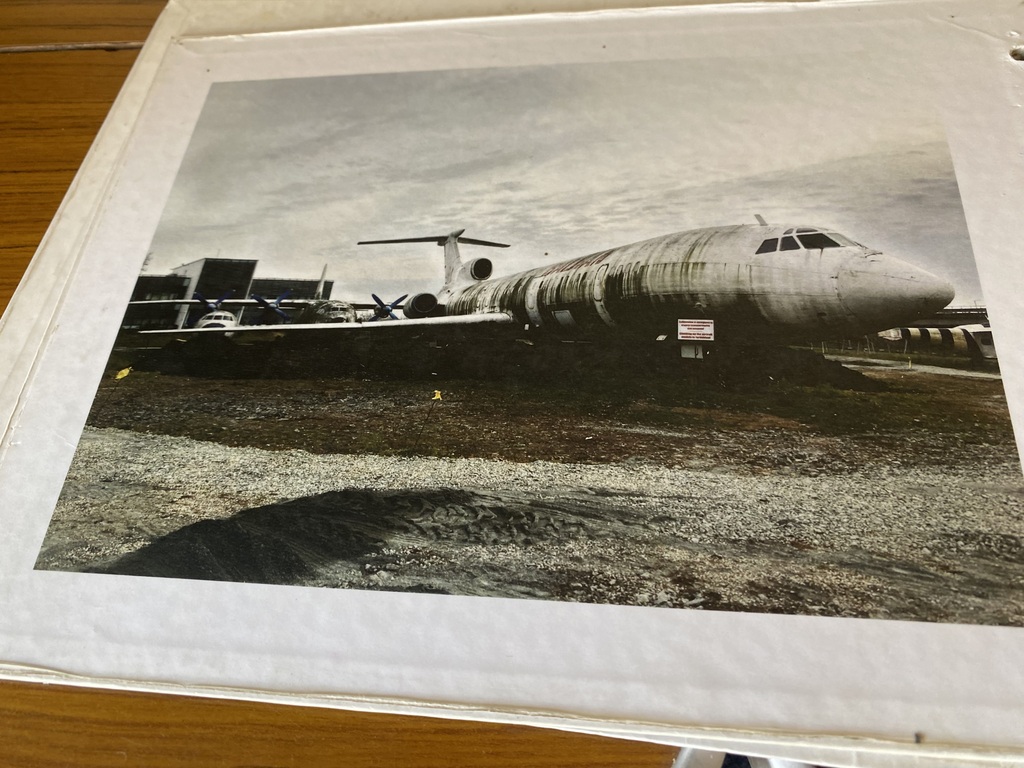 tu-154 before restoration