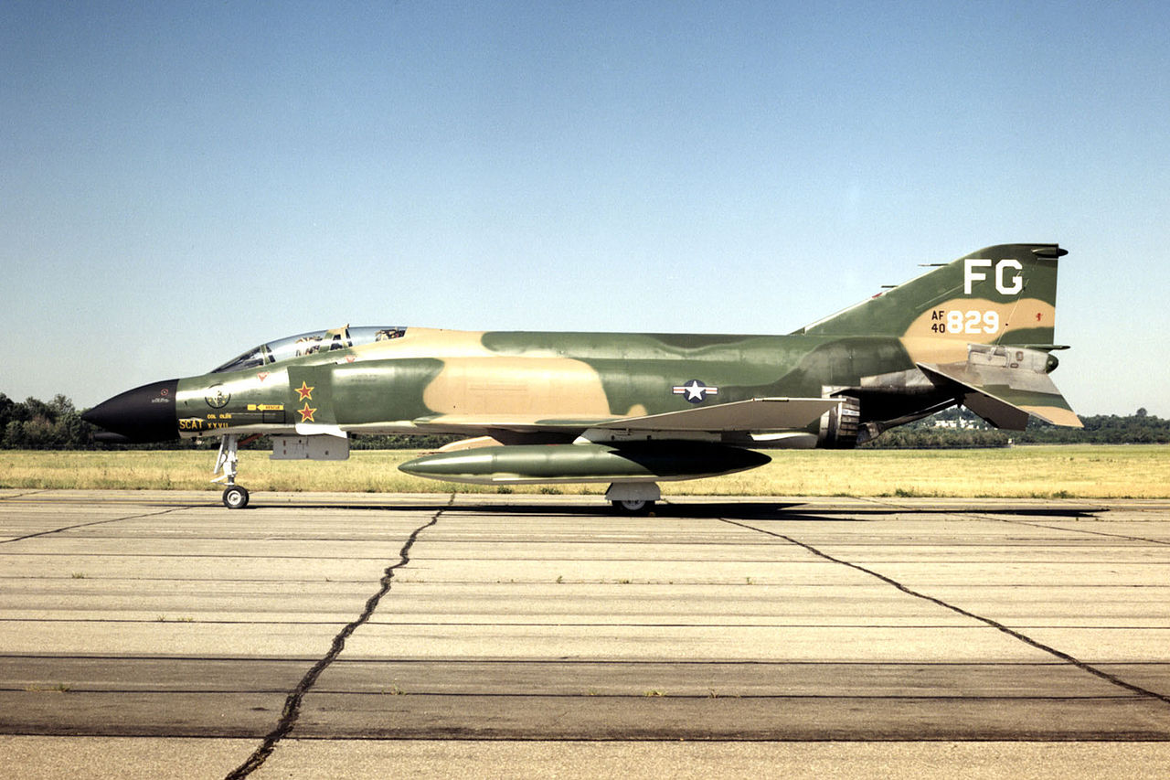 A U.S. Air Force McDonnell F-4C-24-MC Phantom II