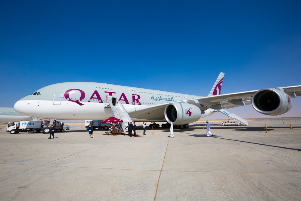 Qatar Airways Airbus A380