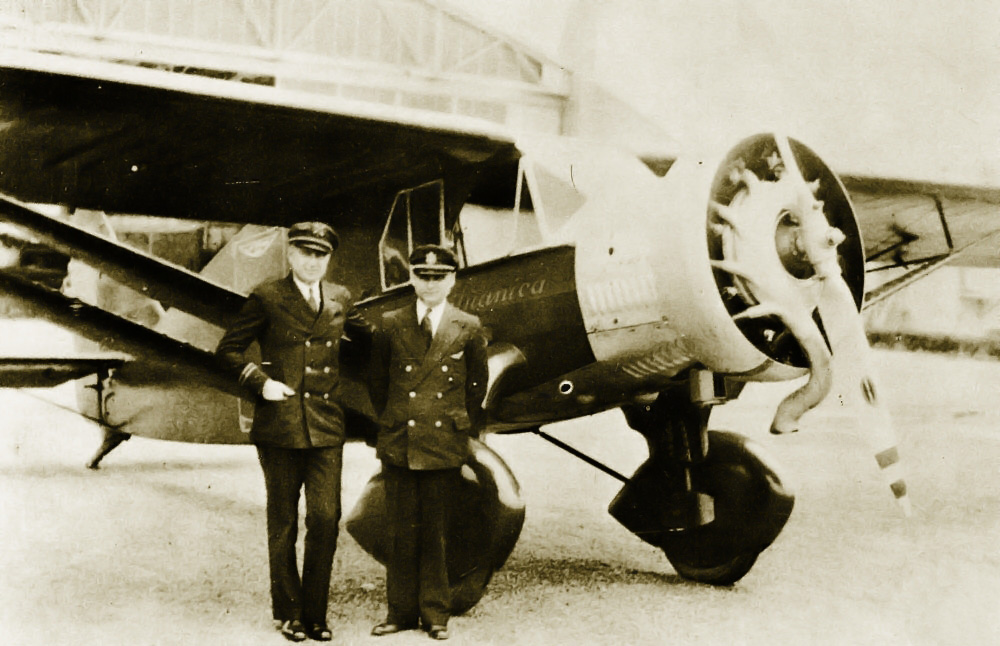 Lituanica and pilots prepared to flight