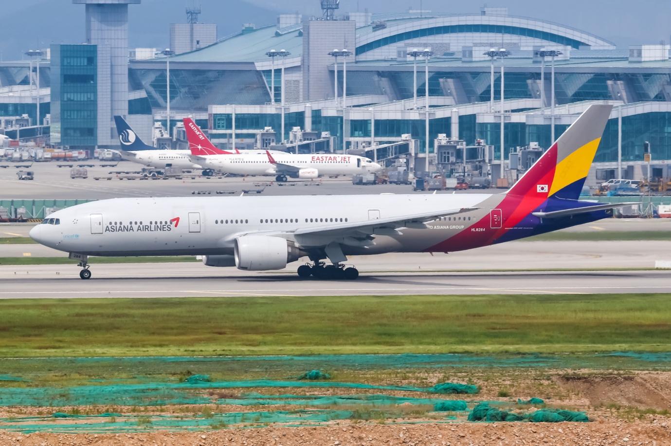 Asiana Airlines Flight 214 wreckage